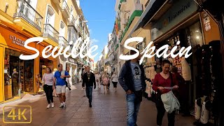 4K Walk In Seville Spain 🇪🇸 [upl. by Eninotna]