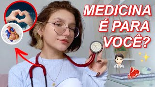 COMO SABER SE MEDICINA É PARA VOCÊ 🧑🏻‍⚕️🩺✨ [upl. by Khorma]