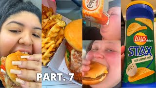 🍕 What I eat as a FAT PERSON pt 7 🍕 Eating Tiktok Compilation [upl. by Lezley574]