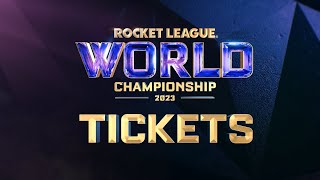 Rocket League World Championship Ticket Announcement [upl. by Reggis]