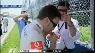 2007 Canada PreRace Button interview [upl. by Art]