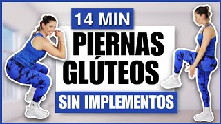 PIERNAS TONIFICADAS Y GLÚTEOS GRANDES  RUTINA DE EJERCICIOS EN CASA SIN PESAS  NatyGlossGym [upl. by Fogel]