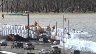 How High Are The Floodwaters Visual Brandon Manitoba Flood May 11 2011 [upl. by Groot]