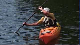 Kayak Draw Stroke  In Water Recovery  How to Paddle Series [upl. by Carmelina864]