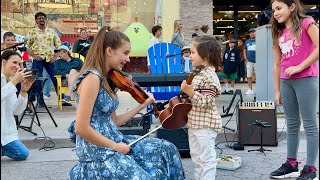 3 Year Old Asks if I know quotBeautiful Thingsquot and Steals The Show  Karolina Protsenko  Violin Cover [upl. by Hijoung910]