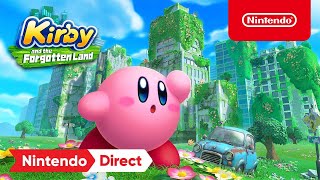 Kirby and the Forgotten Land – Announcement Trailer – Nintendo Switch [upl. by Nohsyt]