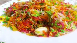 colour full zarda recipe😋homemaderecip easyfoodtomakeathome food indianrecipe [upl. by Teece]