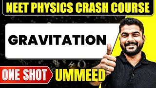 GRAVITATION in 1 Shot All Concepts Tricks amp PYQs  NEET Crash Course  Ummeed [upl. by Vinia185]