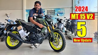 2024 Yamaha MT 15 v2 All New Update Best Bike Under 2 Lakh [upl. by Sarazen]