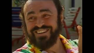 Luciano Pavarotti  In Confidence with Peter Ustinov 1990 [upl. by Ibbie]