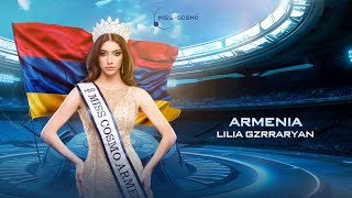 LILIA GZRARYAN  INTRODUCTION VIDEO  MISS COSMO ARMENIA 2024 [upl. by Uolymme18]