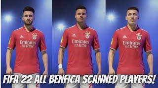 FIFA 22  All Benfica players with Real face [upl. by Sirraj683]