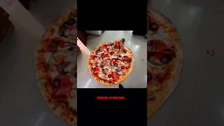 Itna Bada Pizza Bana Diya 😳 Biggest Pizza Ever 😂 souravjoshivlogs [upl. by Doownyl]