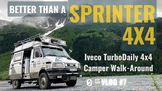 Better Than the SPRINTER Find out why the IVECO DAILY is the ULTIMATE 4x4 VAN for OVERLANDING  V7 [upl. by Naira]