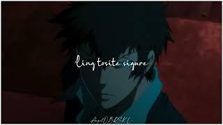 Psycho Pass Opening 1 FULL  Ling Tosite Sigure quotAbnormalizequot  Sub Español Romaji amp EnglishAMV [upl. by Ppik120]