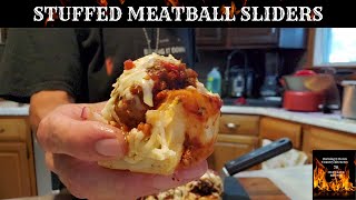 Stuffed meatball sliders [upl. by Yenroc515]