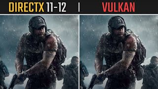 DX1112 vs VULKAN  What is the Best API for Gaming  RX 5700XT  1080P 1440P 4K Benchmarks [upl. by Kantos]
