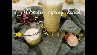 Domácí vaječný koňaklikér  ❄ Vánoční edice ❄  CZSK HD recipe [upl. by Jaymie]