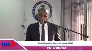 Renaud Hyppolite Nouvo chèf kabinè MHAVE 112224 [upl. by Queridas]