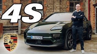 Der neue PORSCHE MACAN 4S Vollelektrisch für Familie Abenteuer und Rennstrecke [upl. by Weber]