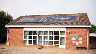 Wilburton Primary School Solar Panels Lightsource bp [upl. by Rosenbaum]