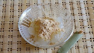 Warabi Mochi Recipe  Japanese Cooking 101 [upl. by Avehs]