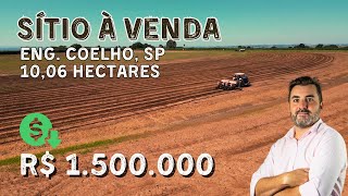 💲R1500000 Sítio em ENG COELHO SP  100 mecanizável  Marcelo F Souza [upl. by Ybbor]