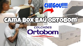 MINHA CAMA BOX BAÚ CHEGOU INBOX MAIS MONTAGEM [upl. by Uel695]