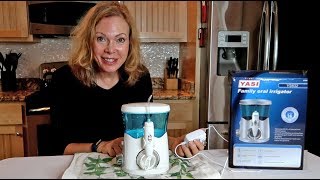 🌼ORAL IRRIGATOR WATER FLOSSER 💧 PROFESSIONAL FAMILY WATER JET PRODUCT REVIEW 👈 [upl. by Bramwell694]