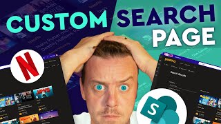 SharePoint Tutorial  How to build a custom search page experience [upl. by Balliett]