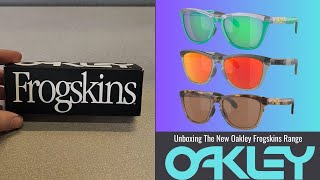 Unboxing The New Oakley Frogskins Range [upl. by Naoh]