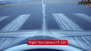 FE 320 Flight Test  Kappa optronics’ Leading FTI Camera [upl. by Nwahsuq581]