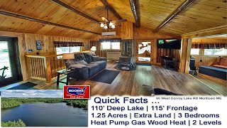 Lake Property In Maine Real Estate Video  MOOERS REALTY Waterfront Listing [upl. by Other]