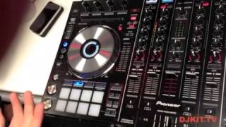 Pioneer DDJ SX Controller with Performance Pads for Serato InDepth with DJKittv [upl. by Ahtamas]