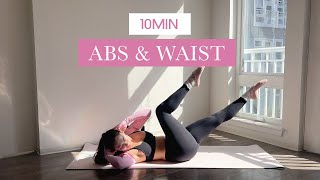 15MIN Hourglass Abs amp Waist Pilates  toned abs  defined waist  all level friendly [upl. by Paryavi]