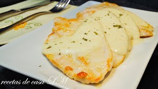 PECHUGA DE POLLO EN SALSA DE QUESO EN 5 MINUTOS DELICIOSO RÁPIDO Y FÁCIL [upl. by Nylirahs]