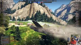 Warthunder Alpine Meadows Airfield Sinkhole trap [upl. by Felecia]