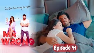 Mr Wrong Episode 41 explained in Urdu Hindi Bay Yanlis Urdu 1 Turkish drama [upl. by Enalahs]