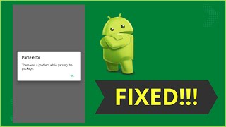 Fix There Was A Problem Parsing the Package Error On Android  Working Video Android Data Recovery [upl. by Marijn]