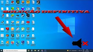 COMPUTADOR ESTÁ SEM ÁUDIO SOLUÇÃO DEFINITIVA PC NUNCA MAIS FICA MUDO [upl. by Hagan144]