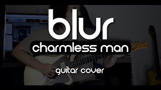 Blur  Charmless Man Guitar Cover [upl. by Anecuza]