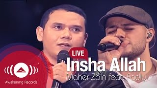 Maher Zain feat Fadly quotPadiquot  Insha Allah Live [upl. by Eimmat]