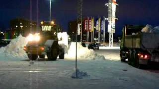 L70E snö lastning snowremoval [upl. by Ecyac606]