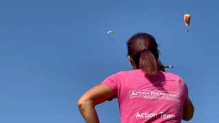 St Hilaire Action Paragliding [upl. by Leamaj]