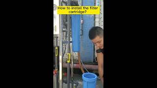 How to install the filter cartridge [upl. by Arsuy]