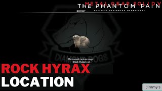 MGSV  Rock Hyrax Location [upl. by Naamann470]