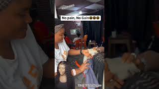 Hairdresser Reacts To Tight Cornrow Braids reaction hairdresser braids naturalhair hair [upl. by Siobhan723]