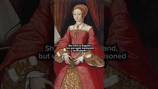 Mary Queen Of Scots she was probably the unluckiest queen in history shorts history painting [upl. by Yemarej]