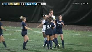 WSOC at Seton Hall Highlights [upl. by Dor]