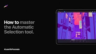 How to master the Automatic Selection tool in Procreate [upl. by Mharg]